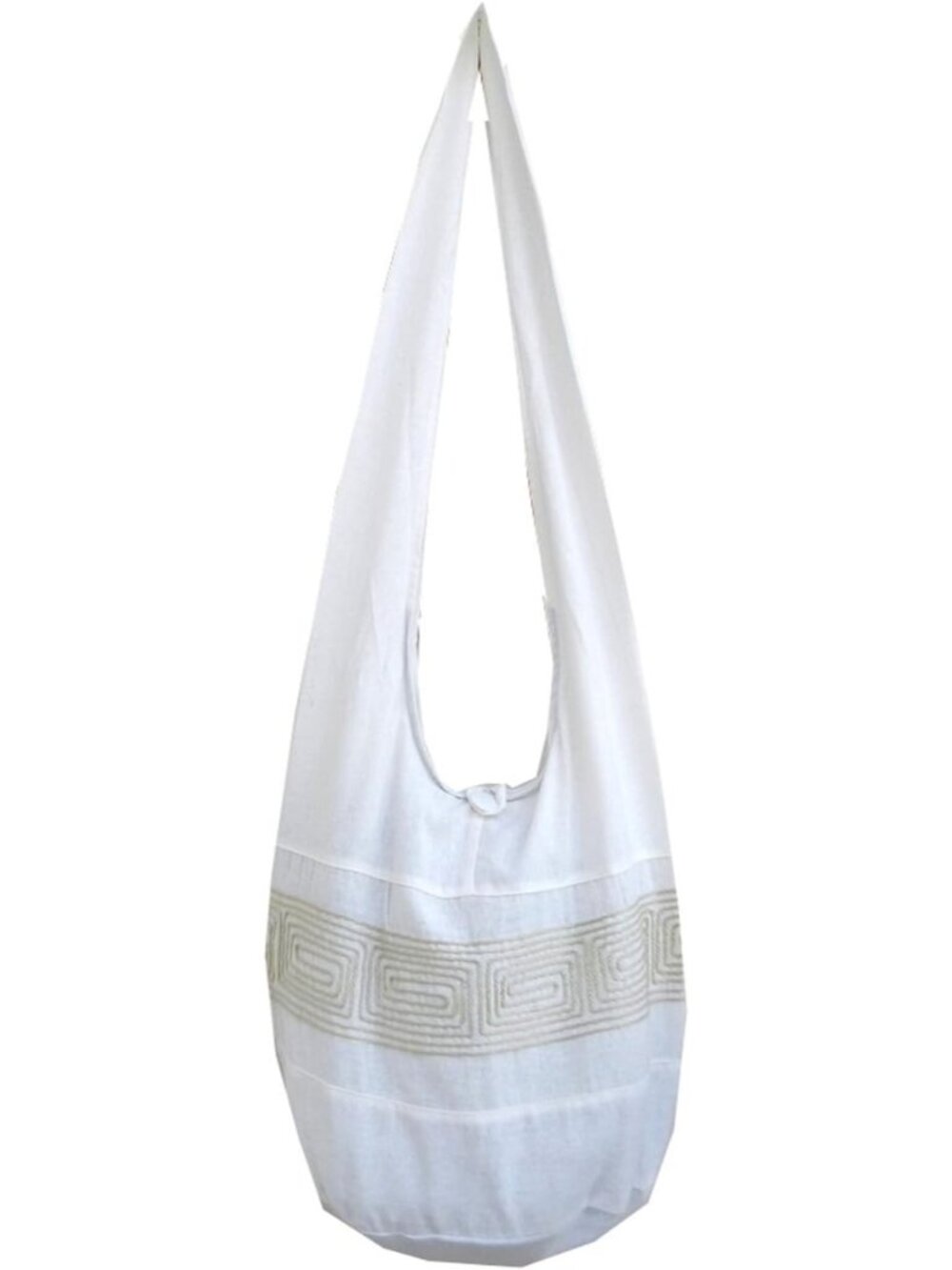 BTP! Thai Cotton Embroidered Sling Crossbody Shoulder Bag Purse Hippie Hobo Gyps